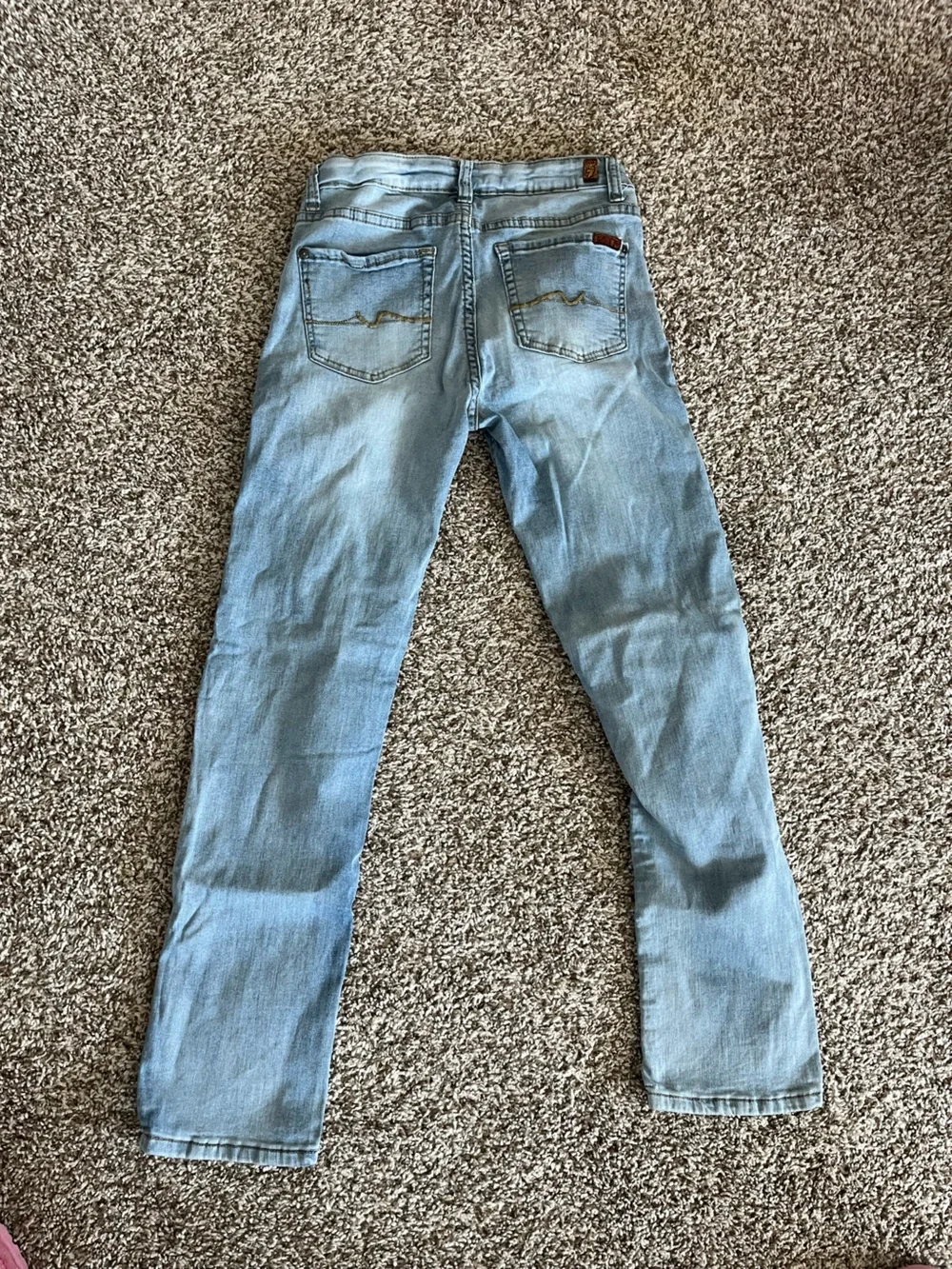 7 For All Mankind Light Blue Kids' Jeans size 12 Slimmy